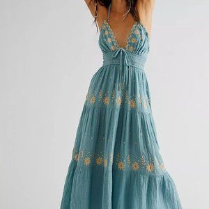NWT Free People Real Love Maxi Dress S